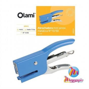 ABROCHADORA MINI PINZA METALICA Nº 21/6-26/6